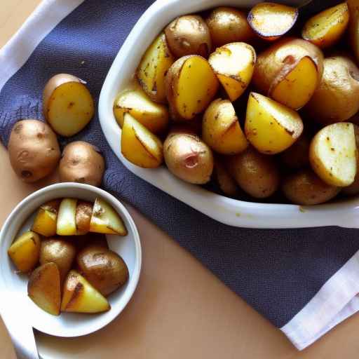 Пряный чесночный картофель