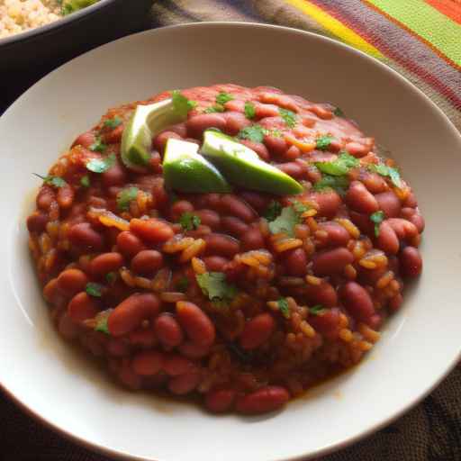Рис с фасолью в стиле Tex-Mex