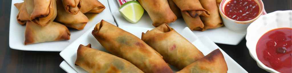 Яичные рулетики с индейкой и клюквой и соусом для соуса