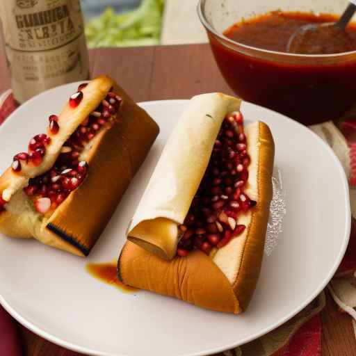 Фрикадельки из индейки с соусом из гранатовой патоки