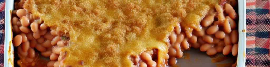 Запеканка из фасоли с сыром по-висконсински