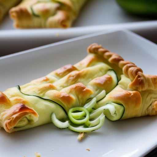 Выпечка из цуккини и стручкового сыра