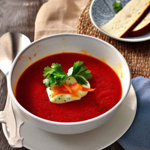 Рецепт кабачкового борща
